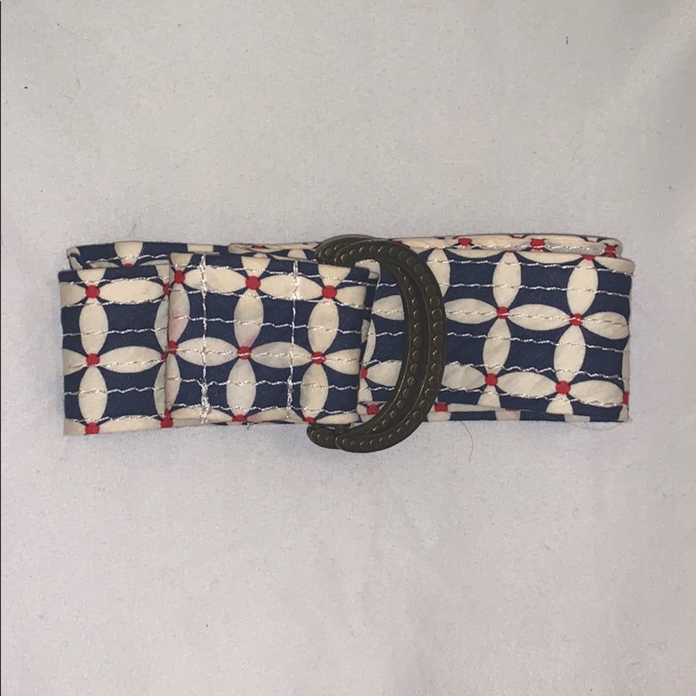J. Crew printed belt M/L
